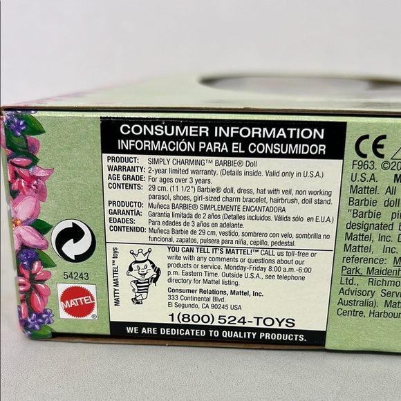 Barbie Mattel 2001 Vintage Simply Charming Special Edition. - Picture 6 of 10